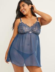 Lace No-Wire Babydoll