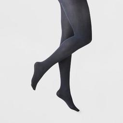 Women's 50D Opaque Tights - A New Day™ Navy