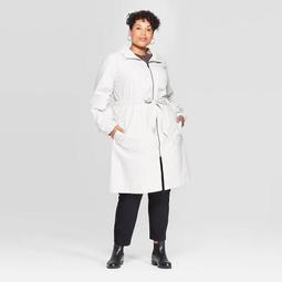 Women's Plus Size Rain Anorak Jacket - A New Day™