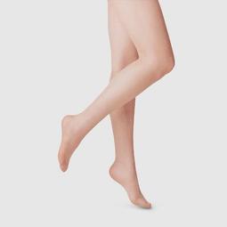 Women's 20D Sheer Light Sparkle Tights - A New Day™ Nude