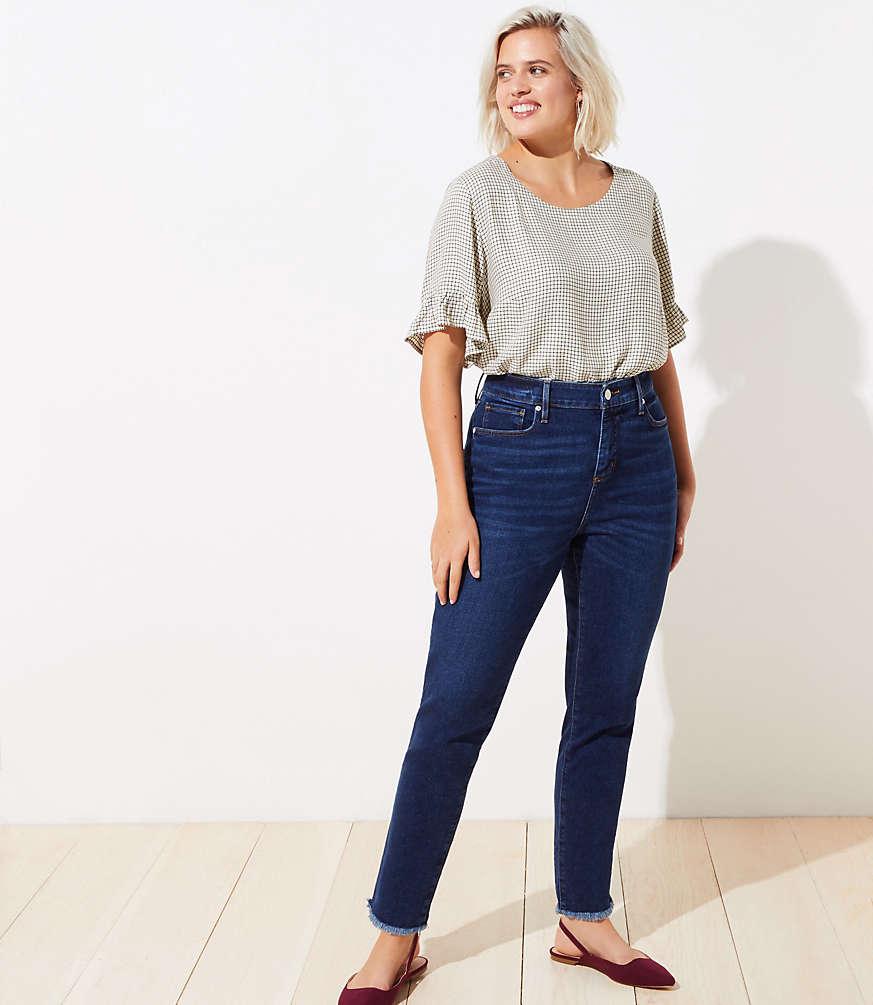 loft straight leg jeans