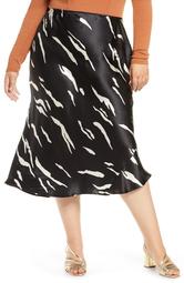 Pratt Silk Midi Skirt