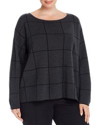 Wool-Blend Boxy Sweater