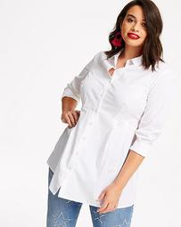 The Fit and Flare White Shirt