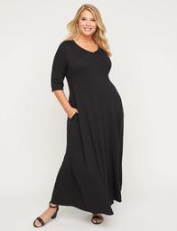 Dorchester Maxi Dress with Pockets