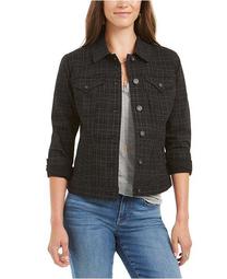 Plaid Demin Jacket, Created for Macy's