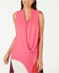 Draped-Front Sleeveless Top, Created for Macy's