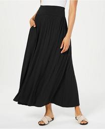 Petite Knit Maxi Skirt, Created for Macy's