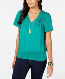 Pintuck-Pleated Top, Created for Macy's