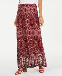 Petite Printed Maxi Skirt, Created for Macy's