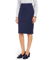 Petite Ponte Tummy-Control Pencil Skirt, Created for Macy's