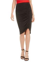 Ruched Asymmetrical Skirt, Created for Macy's