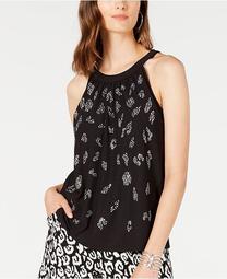 INC Embellished Animal Top, Created for Macy's
