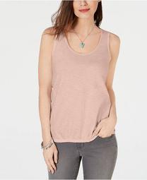Scrunch-Front Tank Top, Created for Macy's