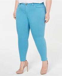 Plus Size  Skinny Ankle Jeans