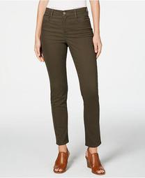 Petite Tummy-Control Skinny Jeans, Created for Macy's