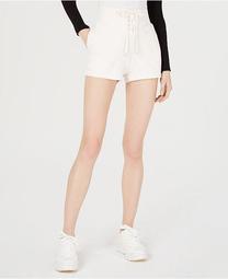 Cotton Lace-Up Shorts