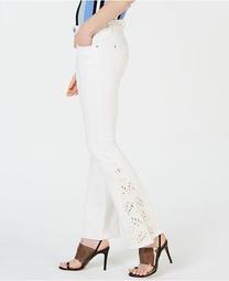 INC Embroidered Boot-Cut Jeans, Created for Macy's