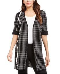 Printed Open-Front Cardigan, Created For Macy's