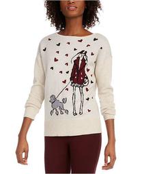 Poodle Graphic Sweater, Created for Macy's