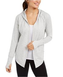 Ruched-Back Open Hooded Cardigan, Created for Macy's