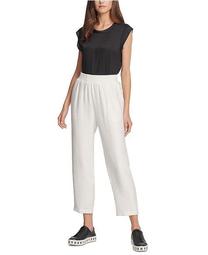 Pull-On Cropped Pants
