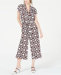 Tie-Waist Cropped Jumpsuit, Created for Macy's