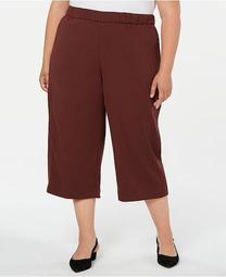 Plus Size Pull-On Culottes, Created for Macy's