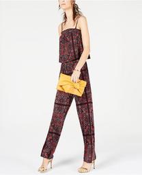 INC Petite Paisley-Print Jumpsuit, Created for Macy's
