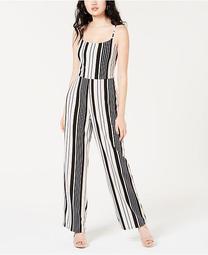 Juniors' Wide-Leg Jumpsuit, Created for Macy's