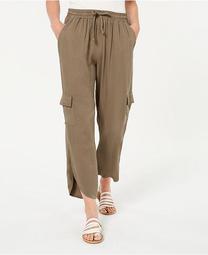Juniors' Tulip-Hem Cargo Pants, Created for Macy's