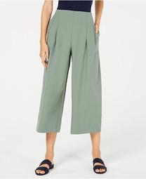Pleated Cropped Capri Pants, Created for Macy's
