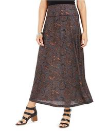 Printed Pull-On Maxi Skirt, Created for Macy's