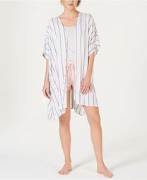 Light Weight Printed Short-Sleeve Wrap, Created for Macy's