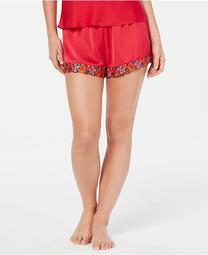 INC Embroidered Pajama Shorts, Created for Macy's