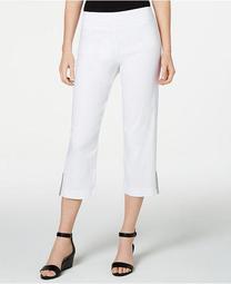 Embellished-Hem Capri Pants, Created for Macy's