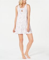 Floral-Print Chemise Nightgown, Created for Macy's