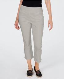 INC Curvy Pull-On Skinny Cropped Pants, Created for Macy's