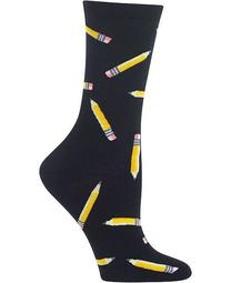 Women's Pencils Crew Socks