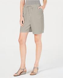 Cotton Drawstring Shorts, Created for Macy's