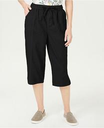 Cotton Cropped Pants, Created for Macy's