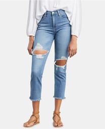 724 Straight-Leg Cropped Jeans