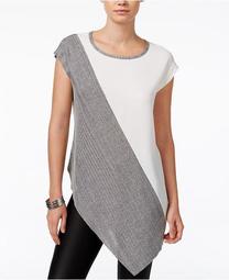 Colorblocked Asymmetrical Top, Created for Macy's