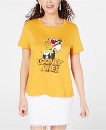 Juniors' Looney Tunes Graphic T-Shirt by Freeze 24-7