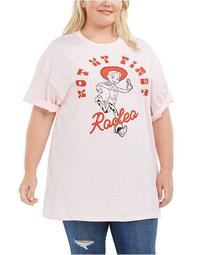 Trendy Plus Size Cotton Not My First Rodeo Graphic T-Shirt