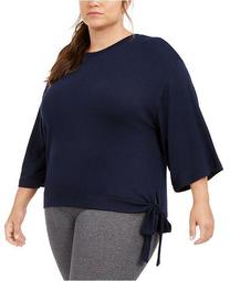 Plus Size Side-Tie Top, Created for Macy's