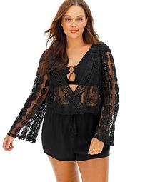 Figleaves Curve Embroidered Romper