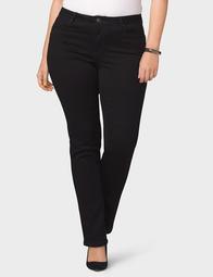 Plus Size Signature Fit Skinny Sateen Jeans, Tall