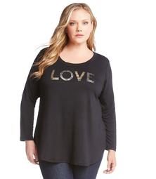 Plus Size The Love Top