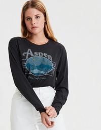 AE Long Sleeve Aspen Graphic T-Shirt